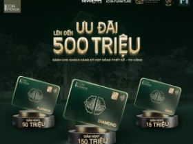 ICON INTERIOR TẶNG VOUCHER ĐỘC QUYỀN 